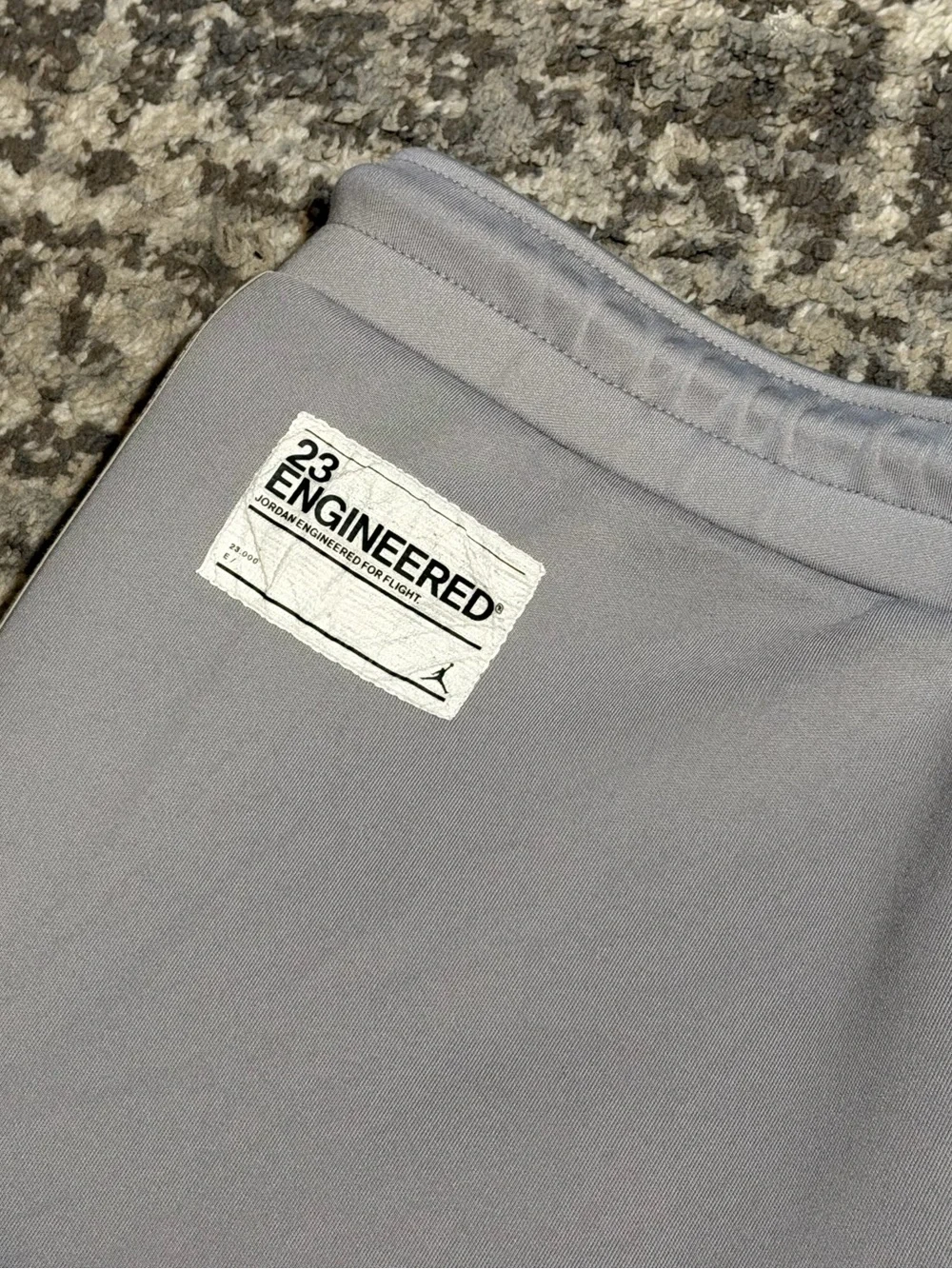 Jordan 23 Engineered - Men’s Grey Stretch-Knit Fleece Sweatpants, Size - L